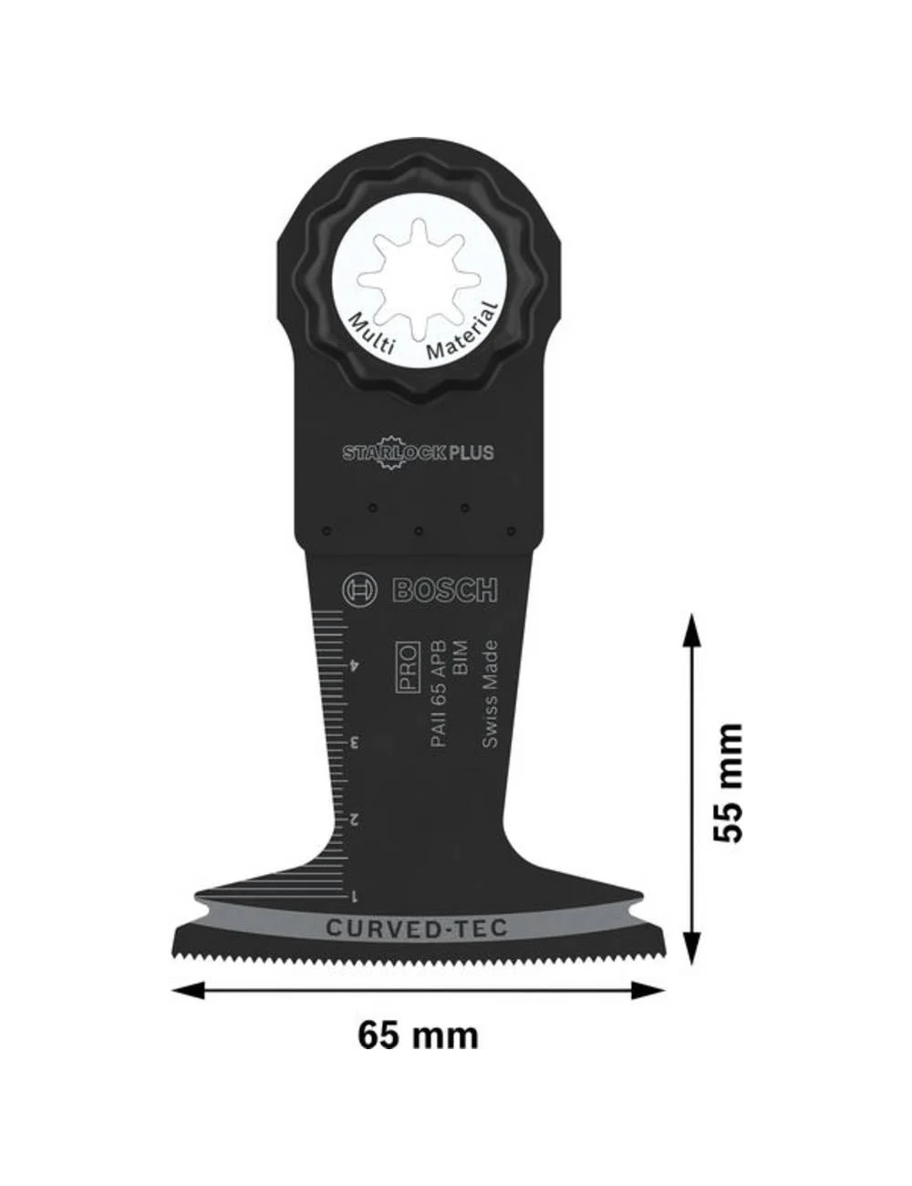 BOSCH MT 10 x  BRZESZCZOT WIELOFUNKCYJNY PRO PAII 65 APB 65  x  55 mm