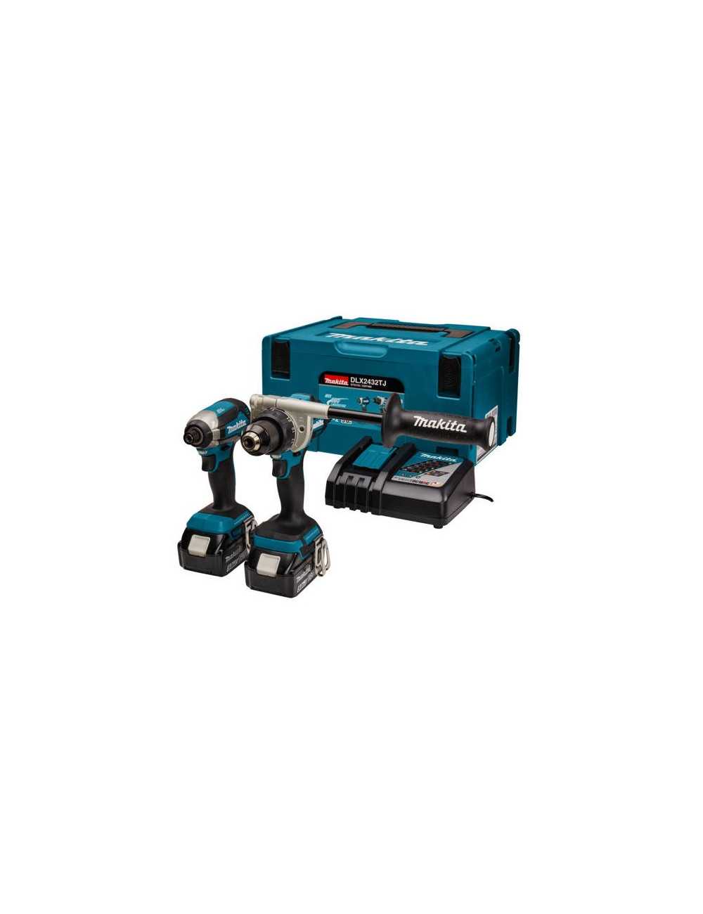 MAKITA ZESTAW COMBO 18V DLX2432TJ (DDF486+DTD153) 2 x 5,0Ah MAKPAC