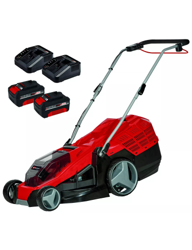 EINHELL KOSIARKA AKUMULATOROWA  GE-CM 36 43 Li M + 2 AKUMULATORY 4AH