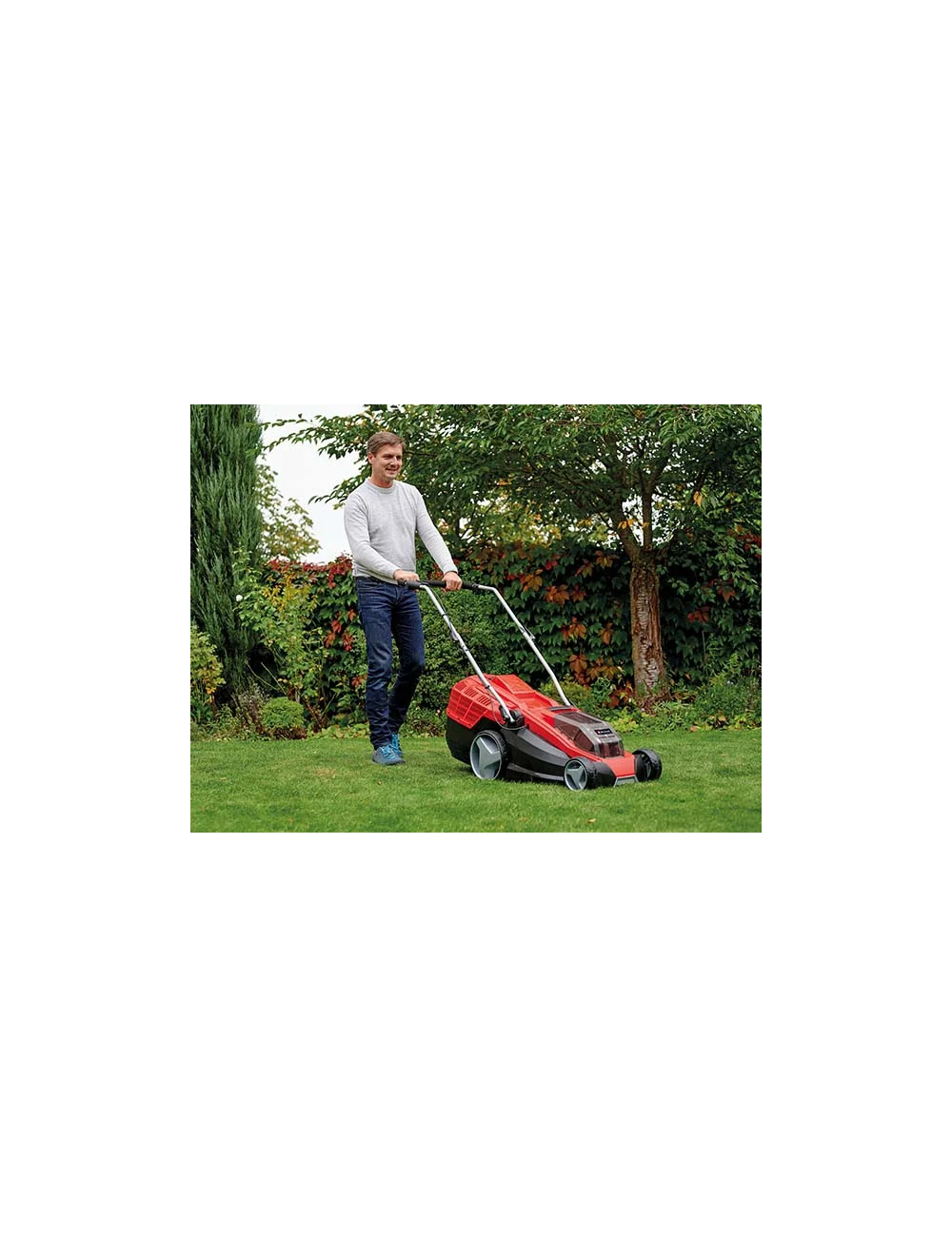 EINHELL KOSIARKA AKUMULATOROWA  GE-CM 36 43 Li M + 2 AKUMULATORY 4AH