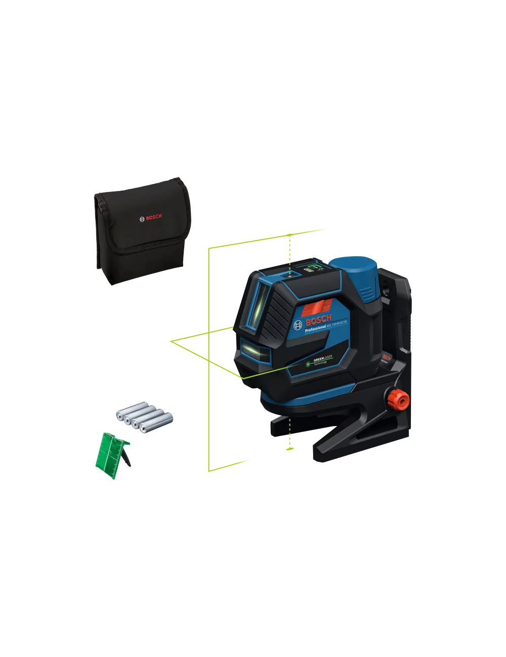 BOSCH LASER KRZYŻOWY GCL 12V-50-22 CG ZIELONY