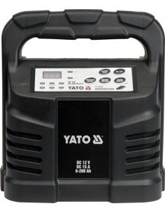 YATO PROSTOWNIK ELEKTRONICZNY 12V  15A  6-200Ah MOKRY/ŻELOWY/AGM  8303