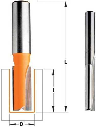 CMT FREZ PROSTY KRÓTKI HM D= 5 I=12 L=50,8 S=8