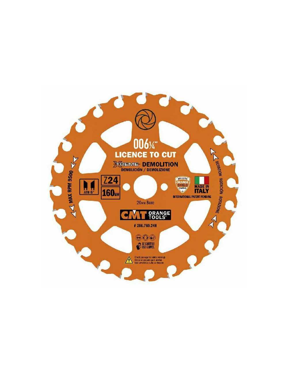 CMT PIŁA HM D=160 Z=24 F=20 K P=2,3 1,2