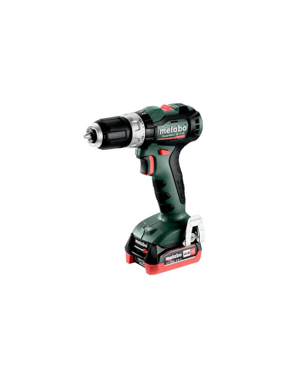 METABO WKRĘTARKA UDAROWA SB 12 BL Q 45 20Nm 2x4,0Ah LiHD POWERMAXX METABOX