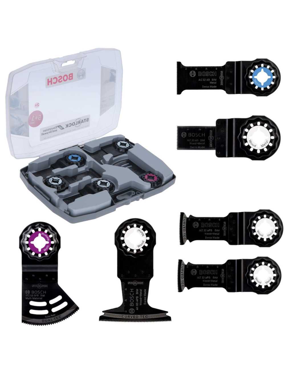 BOSCH MT ZESTAW AKCESORIÓW  6szt.