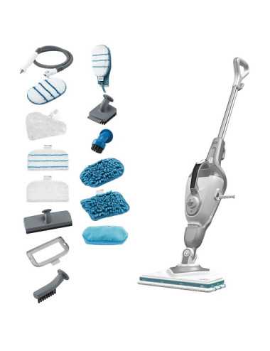 BLACK + DECKER MOP PAROWY 2w1 1600W + 17ACC BHSM1615DSG RĘKAWICA PAROWA