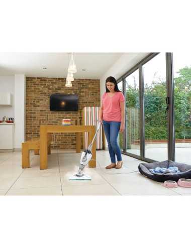 BLACK + DECKER MOP PAROWY 2w1 1600W + 17ACC BHSM1615DSG RĘKAWICA PAROWA