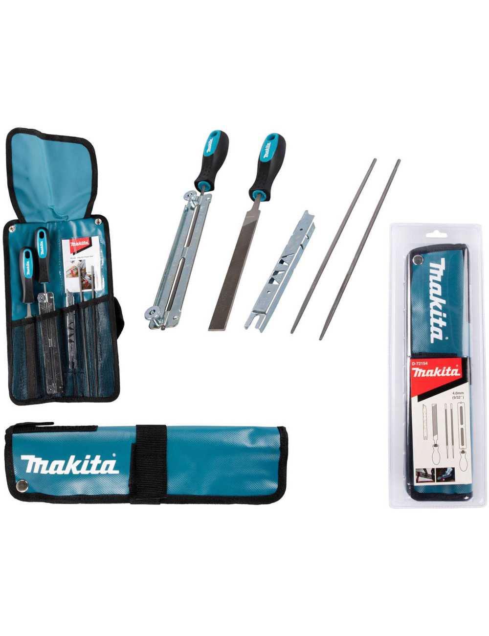 MAKITA ZESTAW DO OSTRZENIA ŁAŃCUCHA  4mm D-72154
