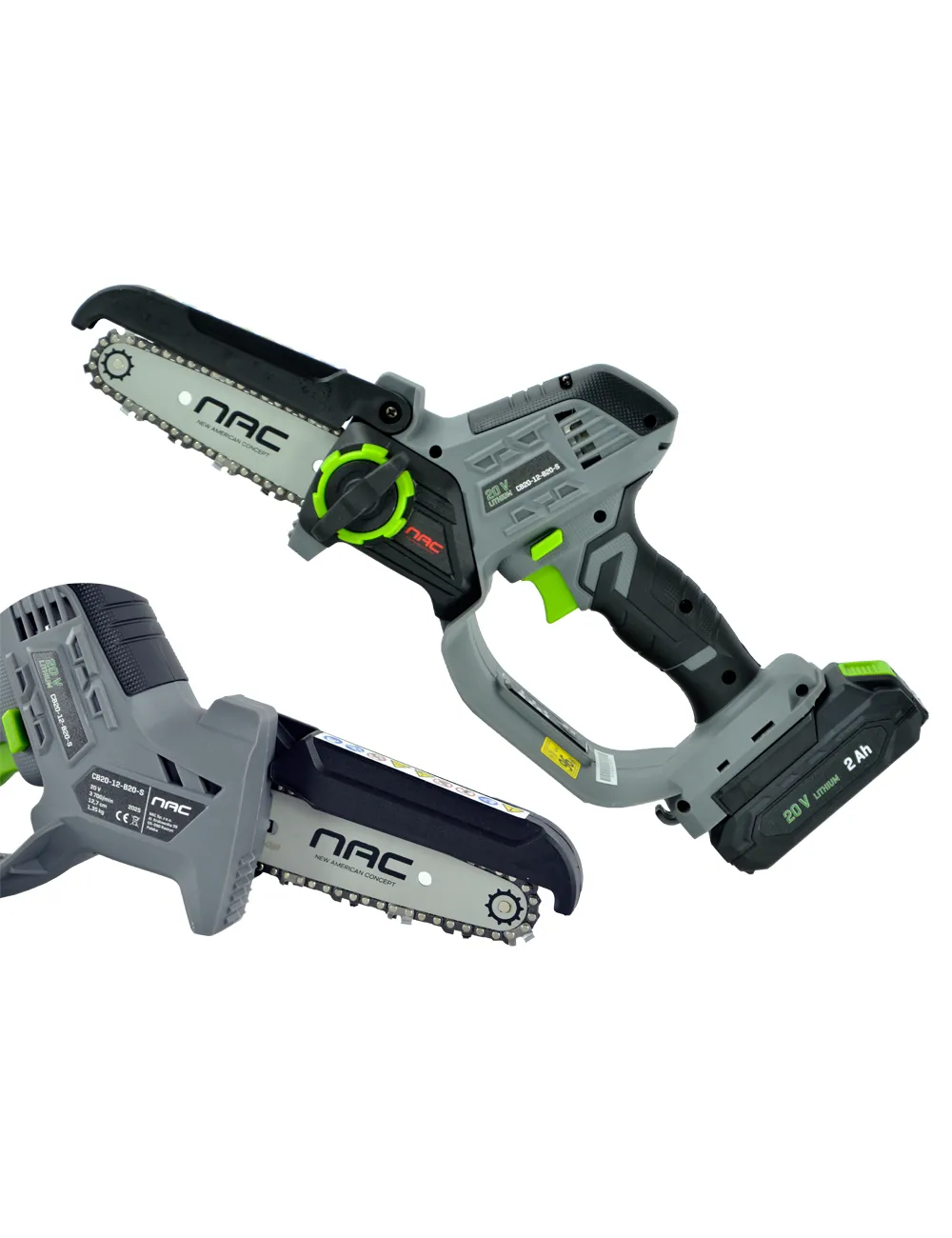 NAC PIŁA ŁAŃCUCHOWA AKUMULATOROWA MINI 20V 1x2Ah 12,7cm