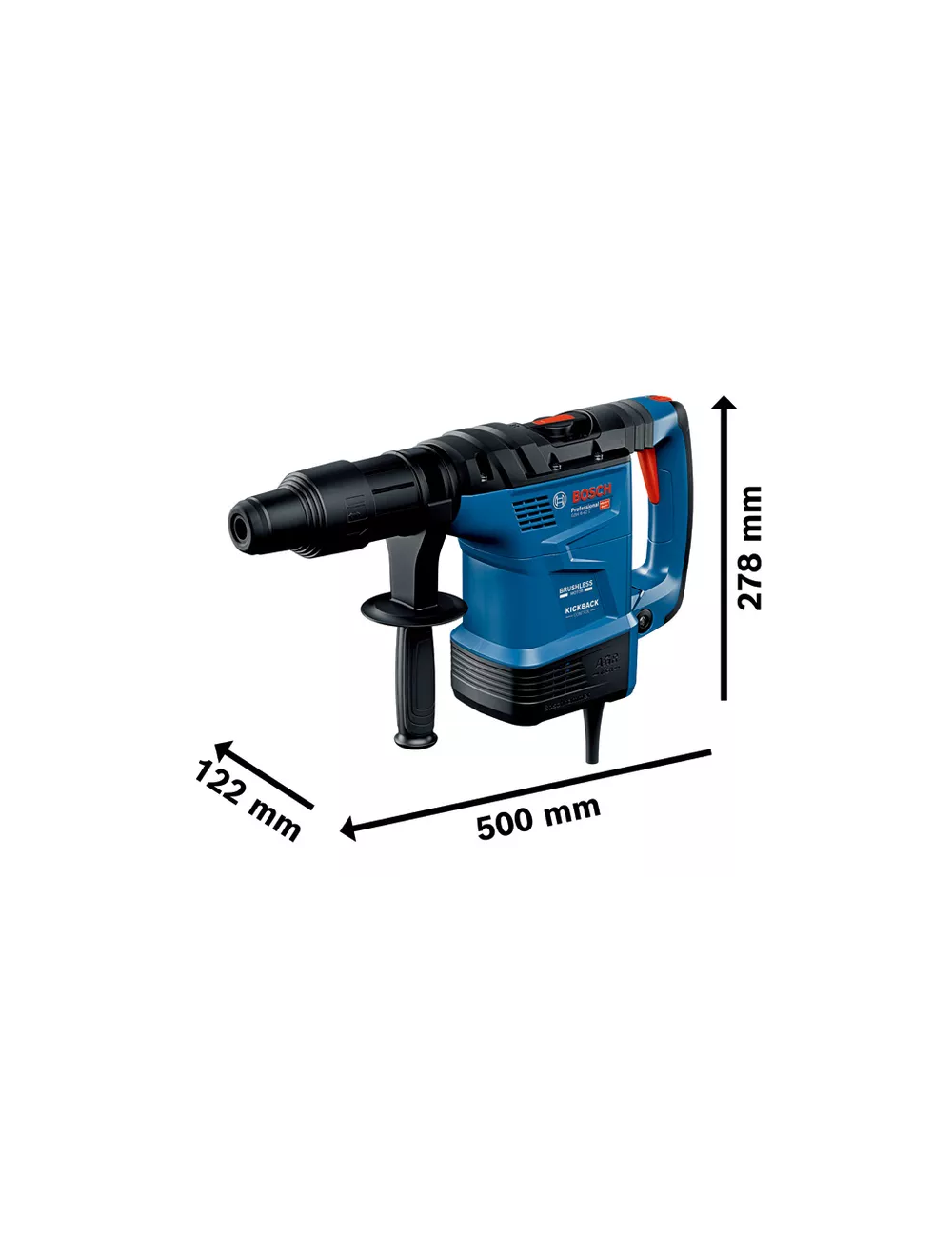BOSCH MŁOT UDAROWO-OBROTOWY SDS-MAX  1300W GBH 6-42 C 9J 7,7kg