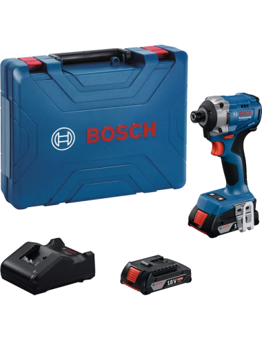 BOSCH ZAKRĘTARKA UDAROWA GDR 18V-215 2x2,0Ah 215Nm WALIZKA 06019N2022