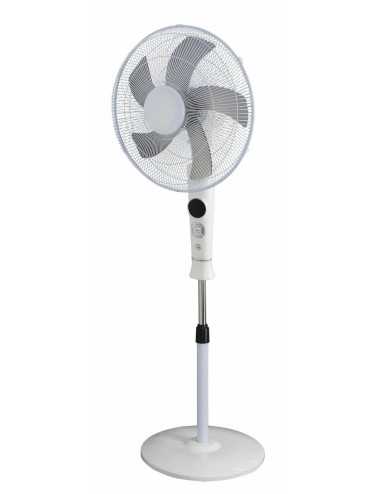 VOLTENO WENTYLATOR PODŁOGOWY BIAŁY + PILOT + WYŚWIETLACZ