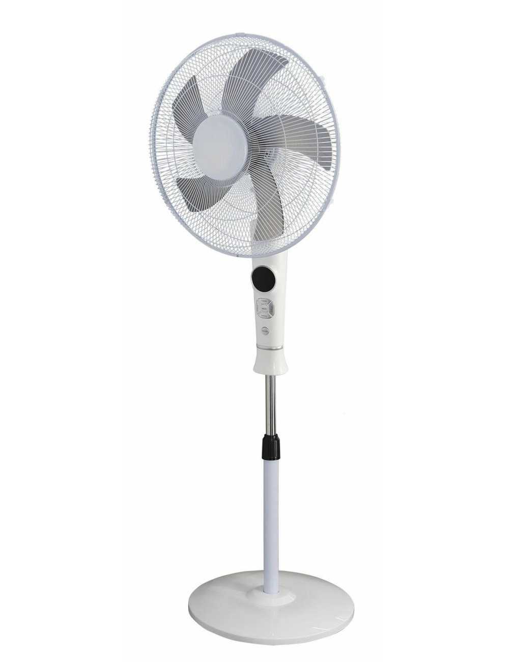 VOLTENO WENTYLATOR PODŁOGOWY BIAŁY + PILOT + WYŚWIETLACZ