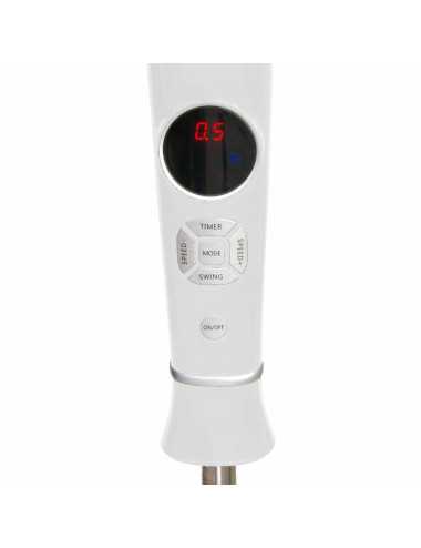 VOLTENO WENTYLATOR PODŁOGOWY BIAŁY + PILOT + WYŚWIETLACZ