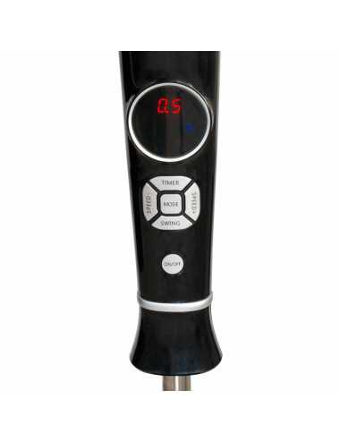 VOLTENO WENTYLATOR PODŁOGOWY CZARNY + PILOT + WYŚWIETLACZ