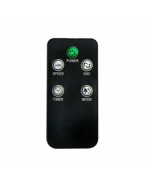 VOLTENO WENTYLATOR PODŁOGOWY CZARNY + PILOT + WYŚWIETLACZ