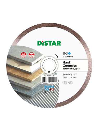 DISTAR TARCZA DIAMENTOWA HARD CERAMICS 200 x 1,6 x 10 x 25,4