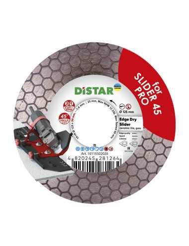 DISTAR TARCZA DIAMENTOWA EDGE DRY SLIDER 125 x 1,6 x 25 x 30