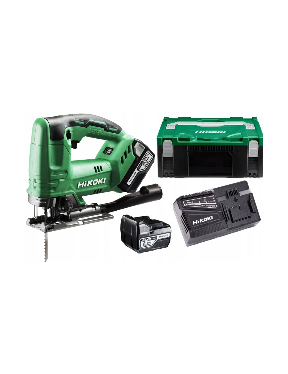 HIKOKI WYRZYNARKA 18V CJ18DAWPZ 2x5,0Ah HSC