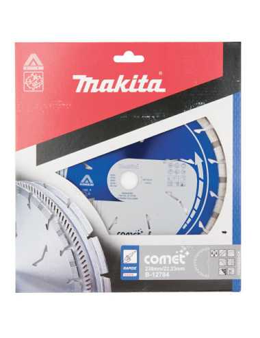 MAKITA TARCZA DIAMENTOWA 230x22,23mm SEGMENT (NA SUCHO) BETON, CEGŁA