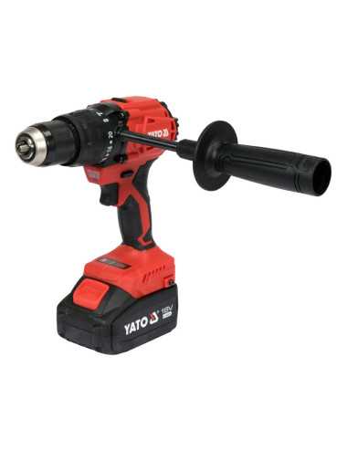 YATO WIERTARKO-WKRĘTARKA UDAROWA BEZSZCZOTKOWA 18V 120Nm 2x4,0Ah