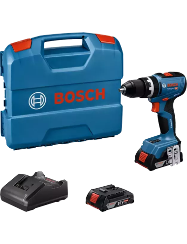 BOSCH WKRĘTARKA UDAROWA GSB 18V-65 2x2,0Ah 63 31Nm L-CASE