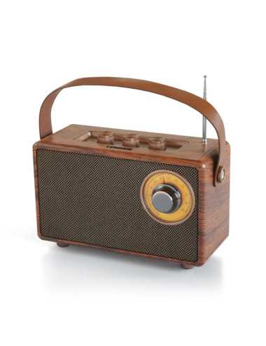 TIROSS RADIO RETRO Z ODTWARZACZEM BT-USB