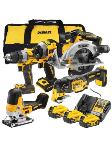 DEWALT ZESTAW COMBO 18V DCK502P3 5-EL. 3x5,0Ah
