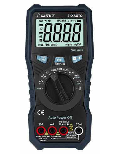LIMIT MULTIMETR CYFROWY DM 510 AUTO