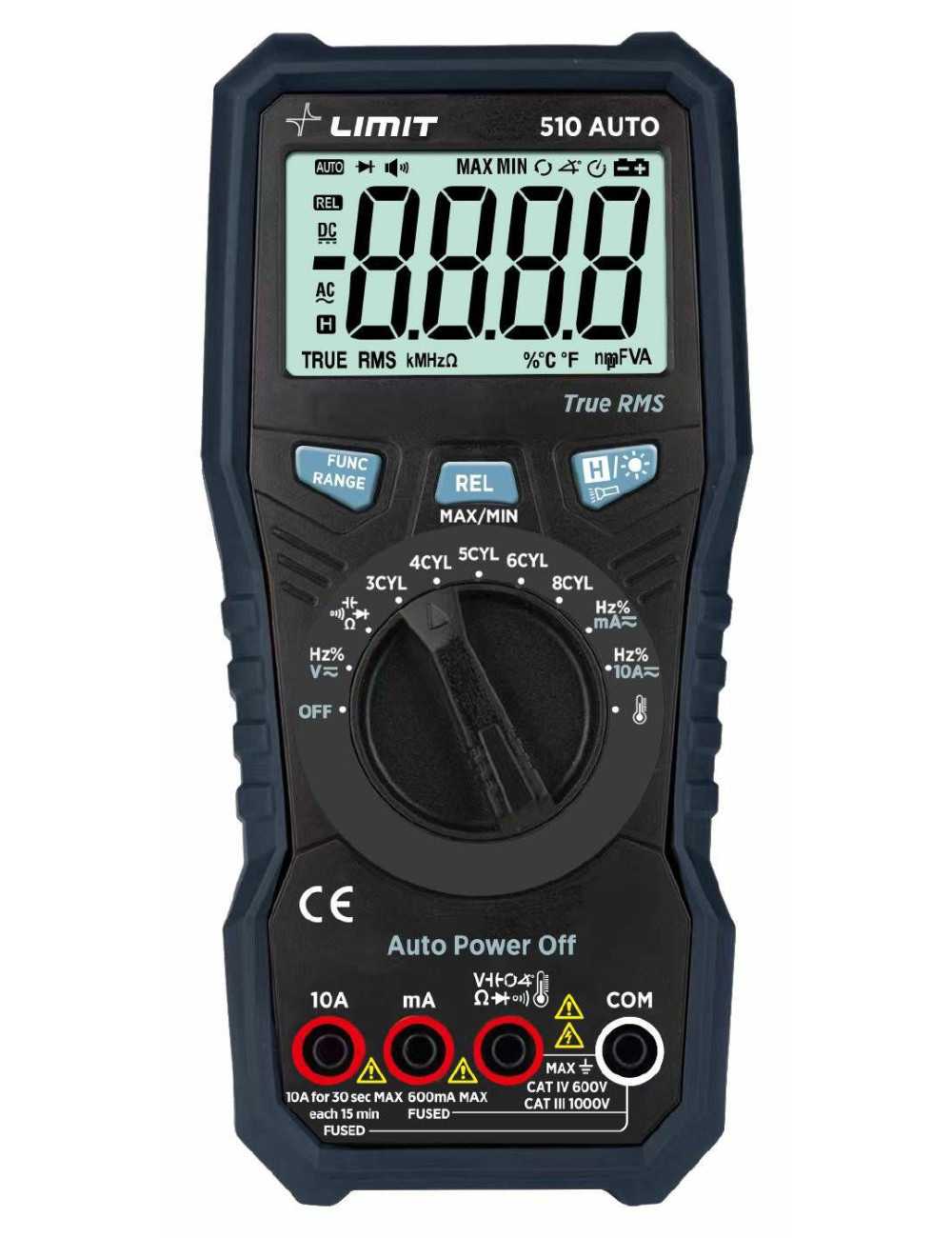 LIMIT MULTIMETR CYFROWY DM 510 AUTO