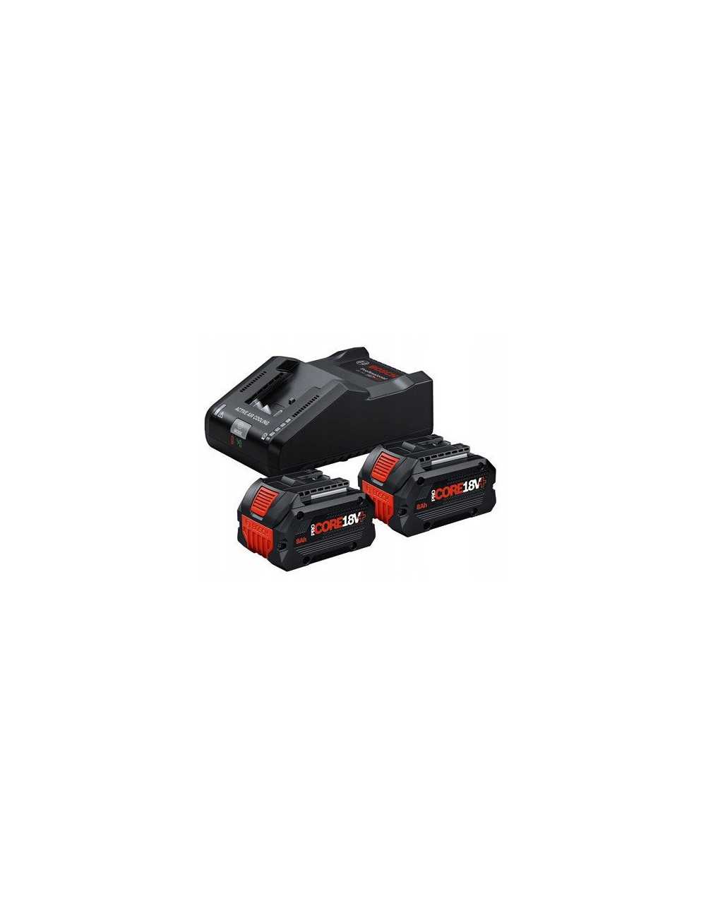 BOSCH AKUMULATOR 18V  8,0Ah PROCORE18V+ 2szt. + ŁADOWARKA GAL 18V-160