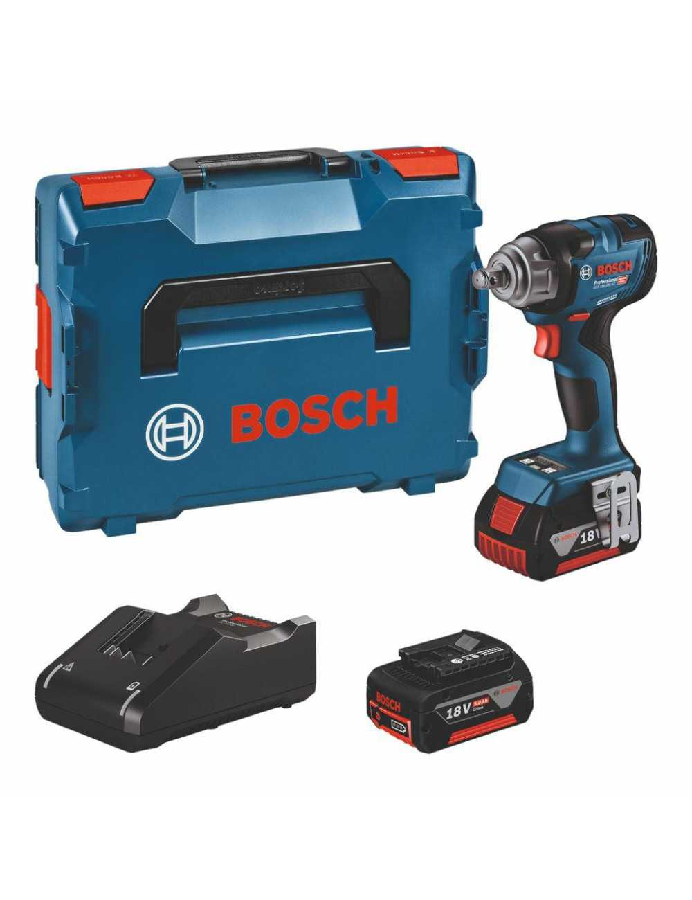 BOSCH KLUCZ UDAROWY 1 2" GDS 18V-330 HC 2x5,0Ah 330Nm LB