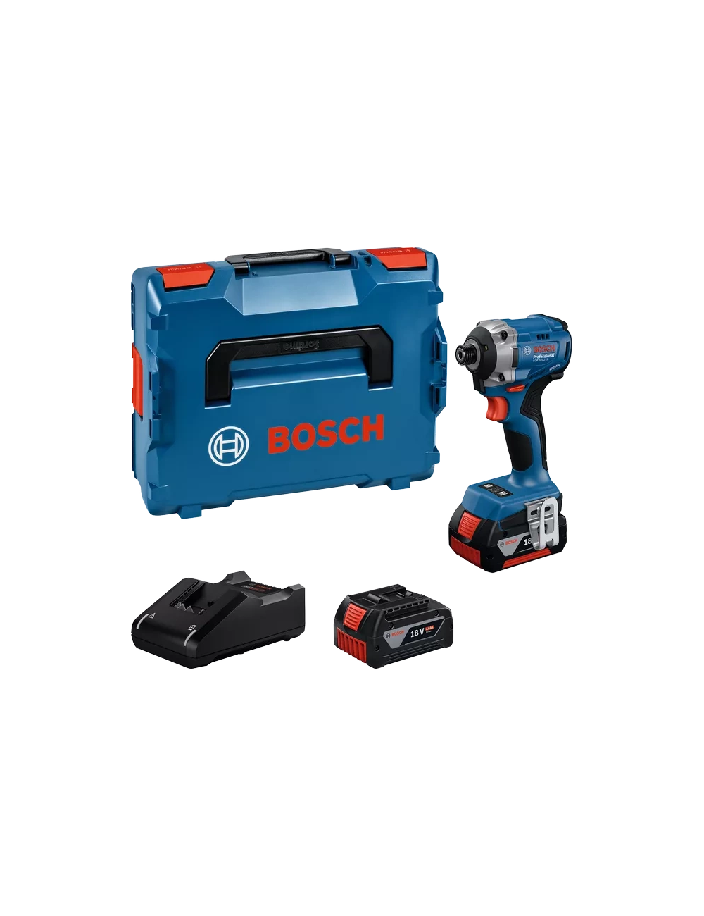 BOSCH ZAKRĘTARKA UDAROWA GDR 18V-215 2x4,0Ah 215Nm LB