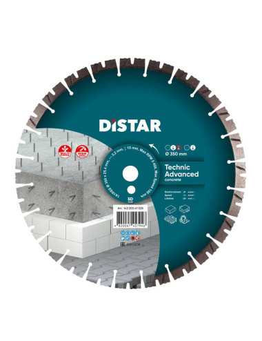DISTAR TARCZA DIAMENTOWA TECHNIC ADVANCED 350 x 3,5 2,5 x 25,4mm