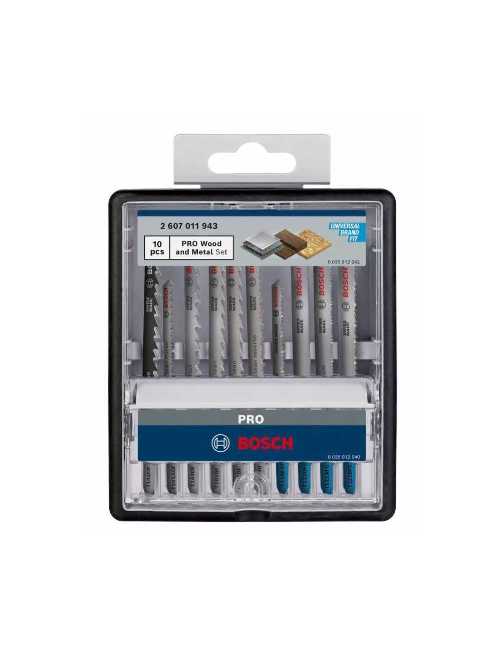 BOSCH BRZESZCZOT T ZESTAW PRO WOOD AND METAL 100mm 10szt.