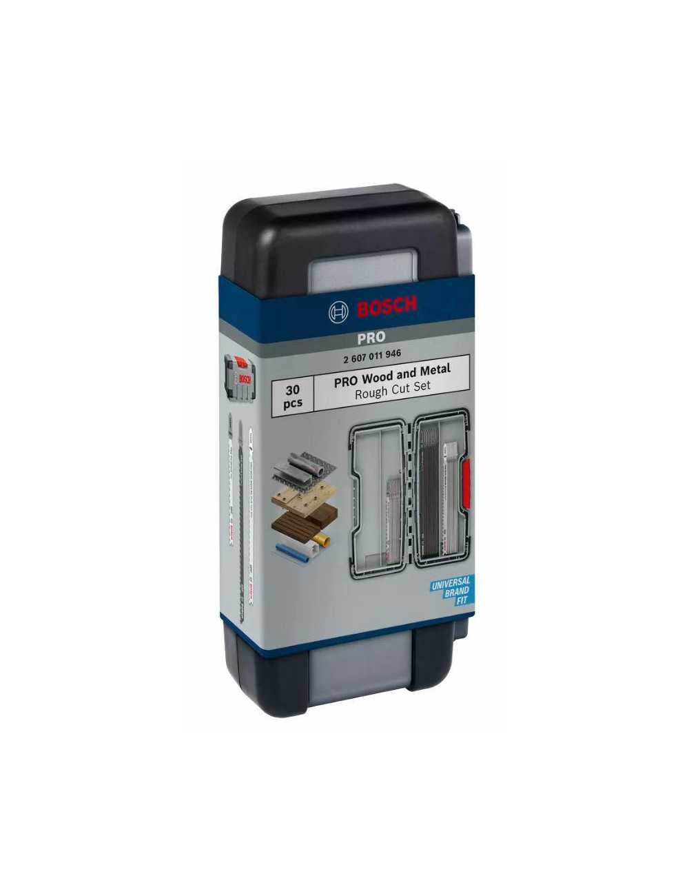 BOSCH BRZESZCZOT T ZESTAW PRO WOOD AND METAL ROUGH CUT 100mm 30szt.