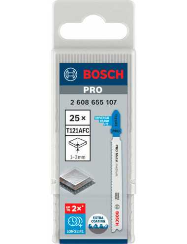 BOSCH BRZESZCZOT T PRO METAL MEDIUM T121AFC 92 mm  25szt.