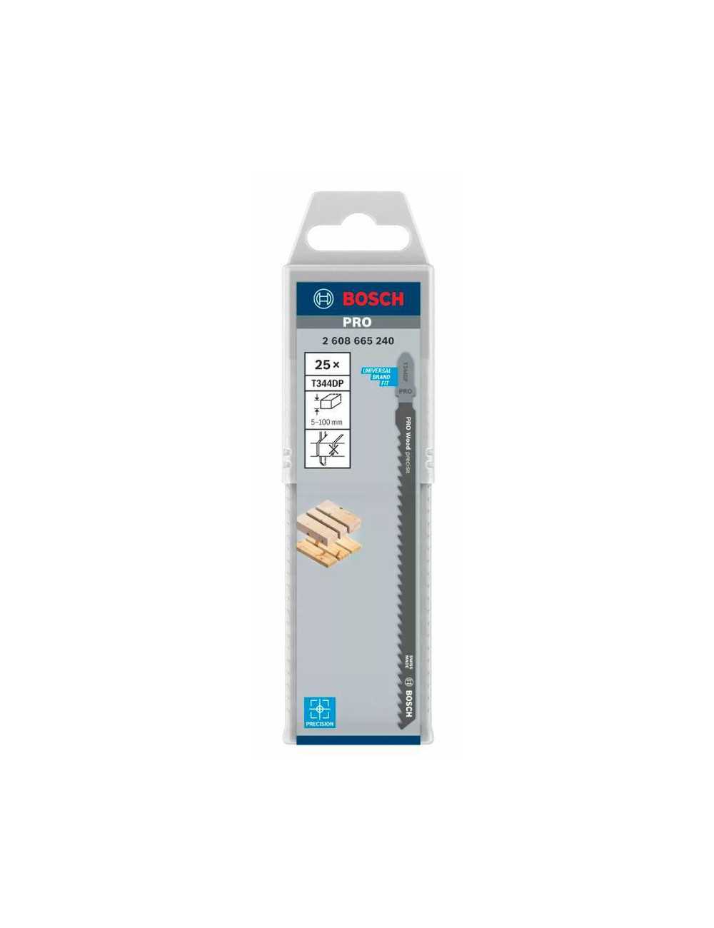 BOSCH BRZESZCZOT T PRO WOOD PRECISE T344DP 152 mm  25szt.