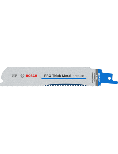 BOSCH BRZESZCZOT DO PIŁY SZABLASTEJ PRO THICK METAL PRECISE S937HBF 1,1 x 25 x 150mm  5szt.