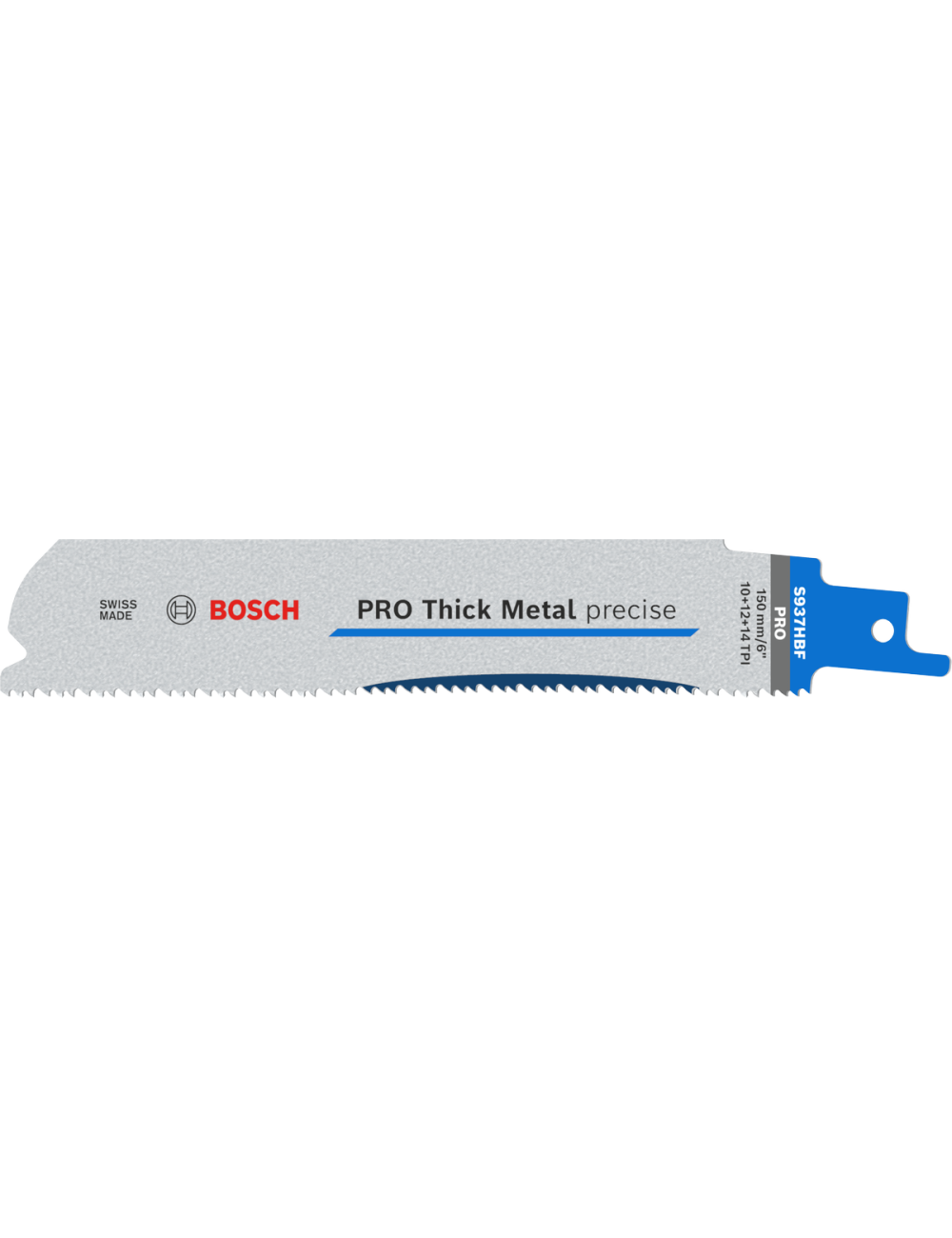 BOSCH BRZESZCZOT DO PIŁY SZABLASTEJ PRO THICK METAL PRECISE S937HBF 1,1 x 25 x 150mm  5szt.