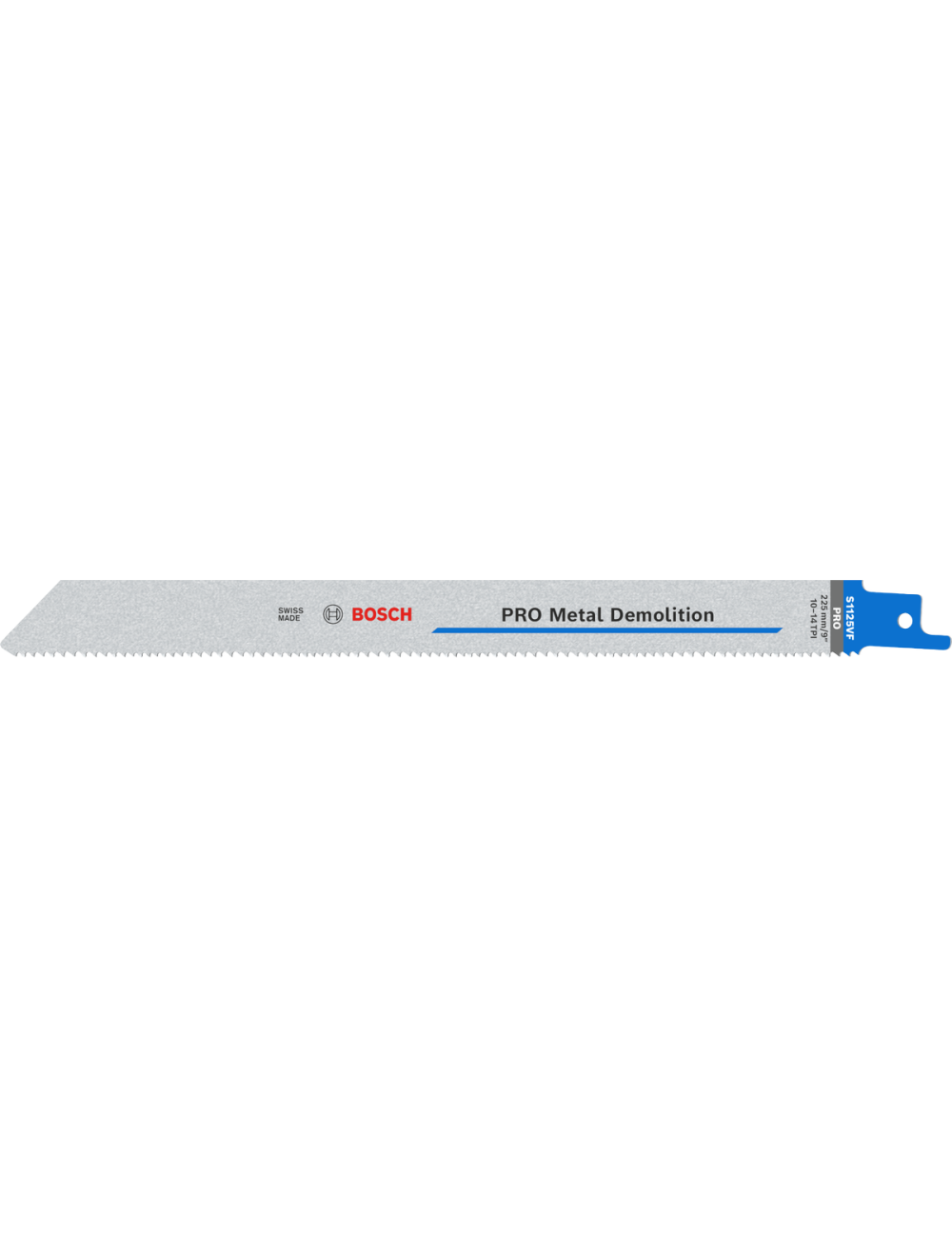 BOSCH BRZESZCZOT DO PIŁY SZABLASTEJ PRO METAL DEMOLITION S1225VF 1,25 x 19 x 300mm  25szt.