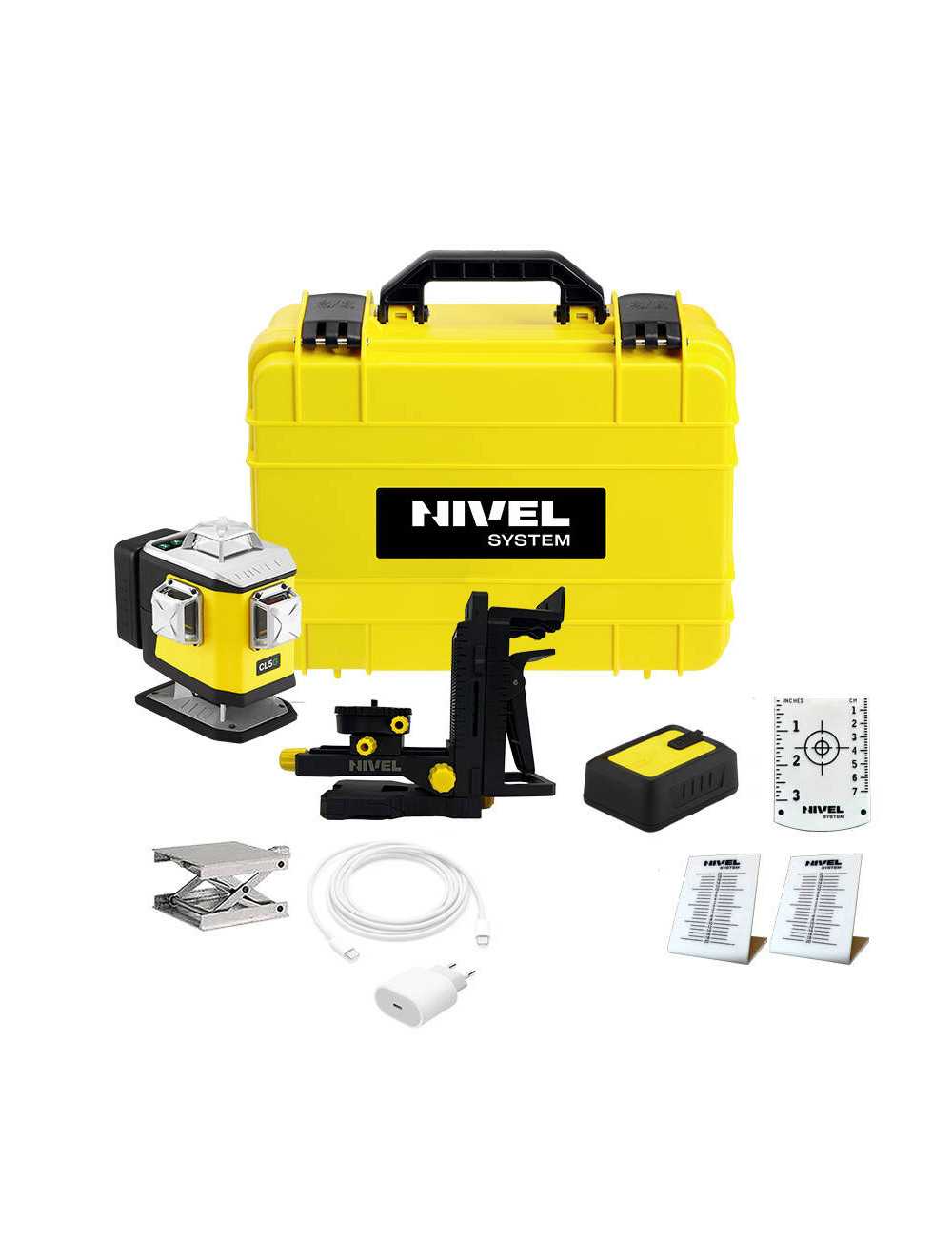 NIVEL SYSTEM LASER KRZYŻOWY CL5G wiązka zielona