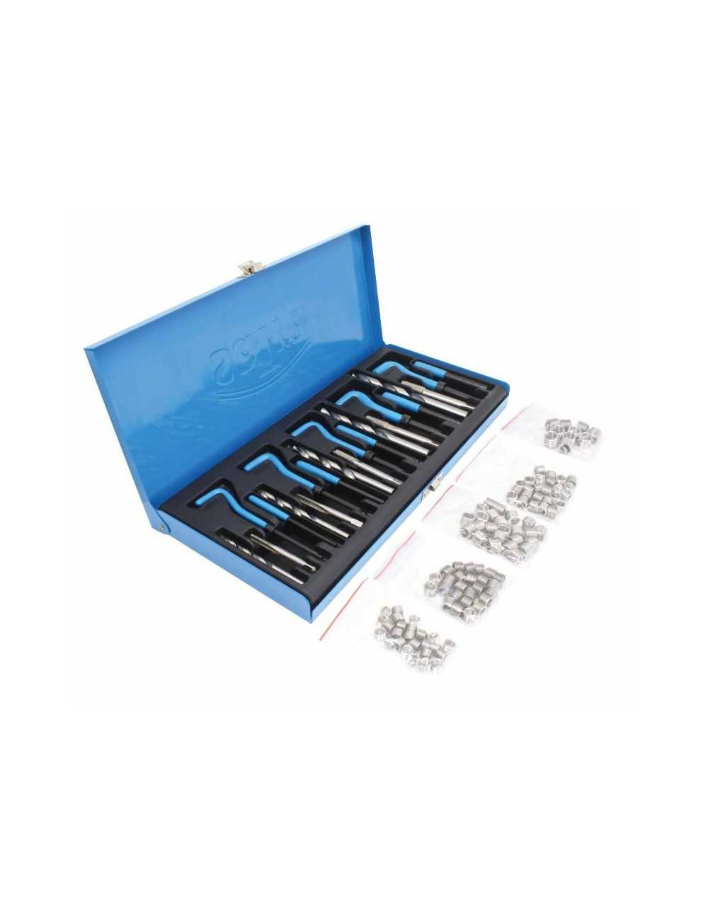 SATRA ZESTAW DO NAPRAWY GWINTÓW - M5 M6 M8 M10 M12 - 131el.