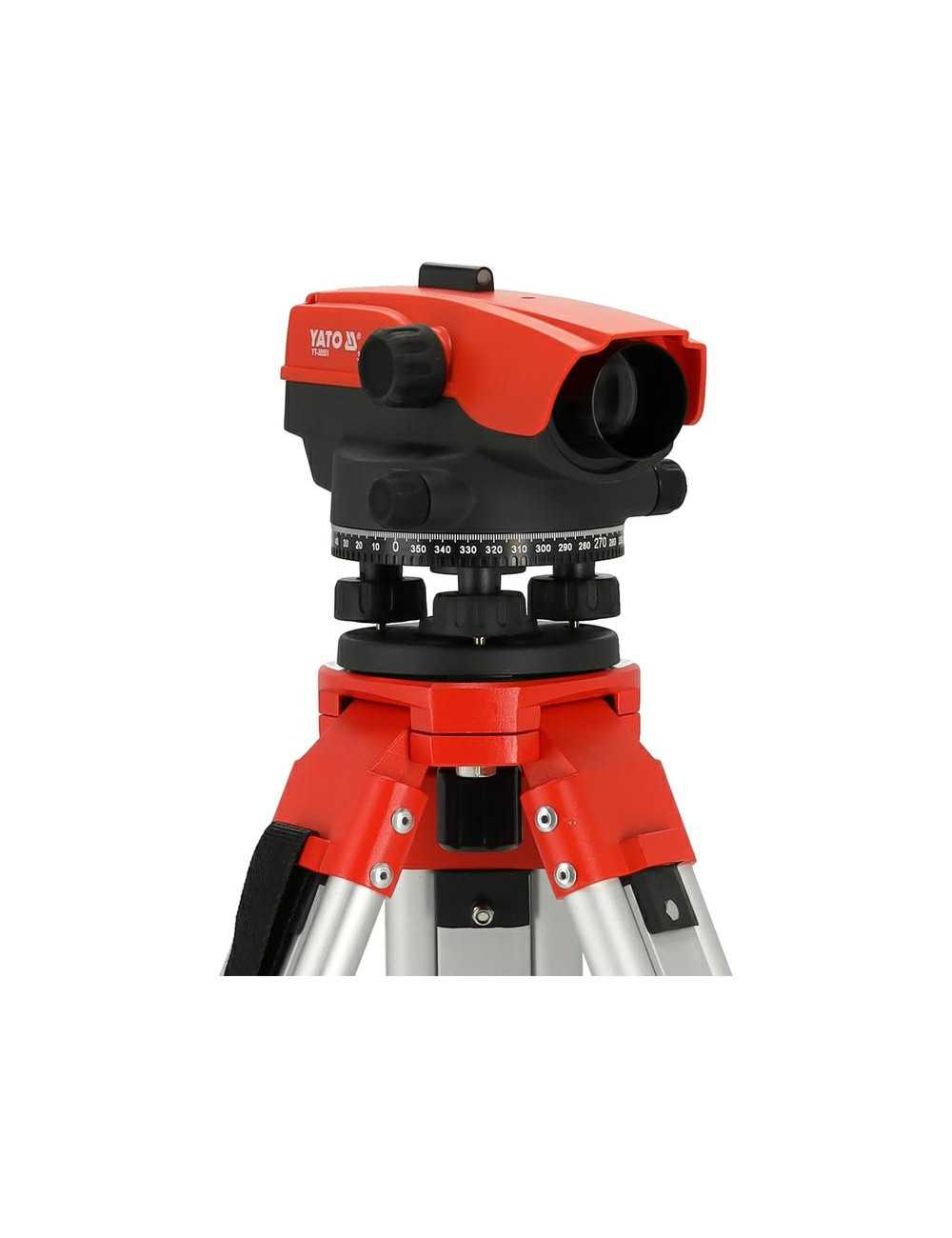 YATO ZESTAW NIWELATOR 32X IP66 ŁATA + STATYW