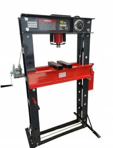 PRASA HYDRAULICZNA Z MANOM. 50T GRUBBER