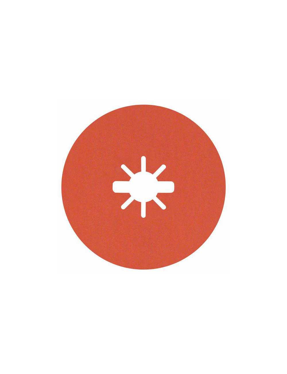 BOSCH FIBRA KRĄŻEK X-LOCK INOX 125 gr. 80 R782  25szt.