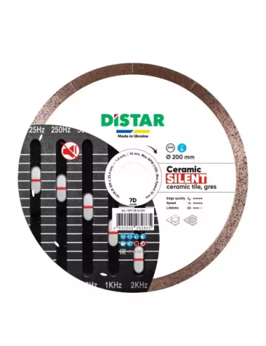 DISTAR TARCZA DIAMENTOWA CERAMIC SILENT 200 x 1,4 x 10 x 25,4