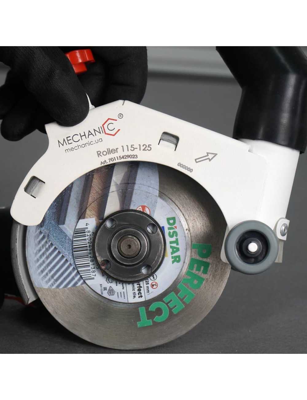 DISTAR OSŁONA PRZECIWPRZECIĄRZENIOWA 115-125mm MECHANIC ROLLER