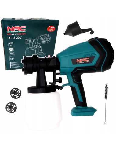 NAC PISTOLET DO MALOWANIA AKUMULATOROWY 20V PG-LI-20V BODY